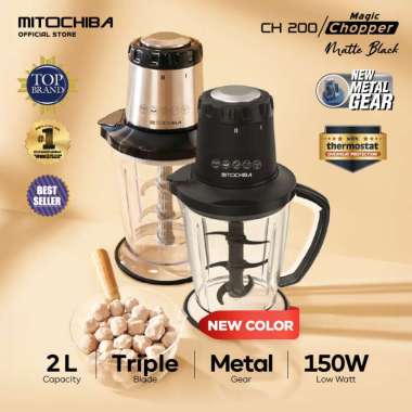 Mitochiba CH200 Food Chopper - Blender Multifungsi Stainless Steel