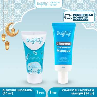 BRIGHTY CHARCOAL UNDERARM MASQUE X GLOWING UNDERARM