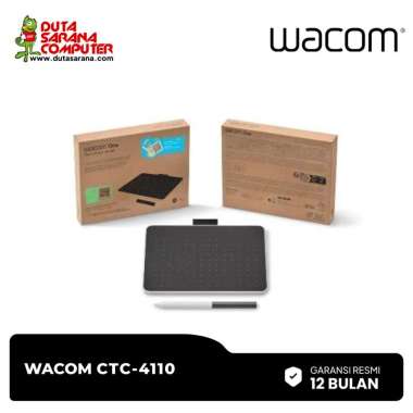 Pen Tablet Wacom One CTC-4110WL CTC - 4110WL Small Wireless Bluetooh Wacom Pen Tablet Murah