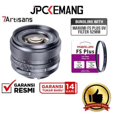 JPC KEMANG 7Artisans 35mm f1.4 Mark III for Sony FE Fullframe Lens 7Artisan 35 mm f/1.4 III GARANSI