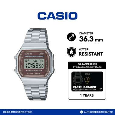 Jam Tangan Unisex Casio A168WA-5AYDF