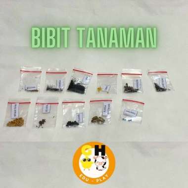 (ECER 1 GR) Benih Bibit Biji Benih Sayuran DAUN Termurah Terlaris Kangkung Bayam Wheatgrass PGM Sele