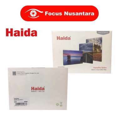 FOCUS NUSANTARA - HAIDA 100x150 Nano Pro MC Hard Grad ND1.2 - 4 Stops (HD3457) white