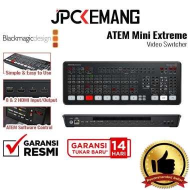 JPC KEMANG Blackmagic Design ATEM Mini Pro ISO / ATEM Mini Extreme HDMI Live Stream Production Video