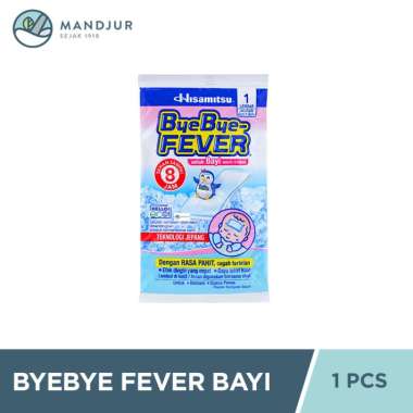 ByeBye Fever Bayi 1 Lembar - Plester Demam Bayi