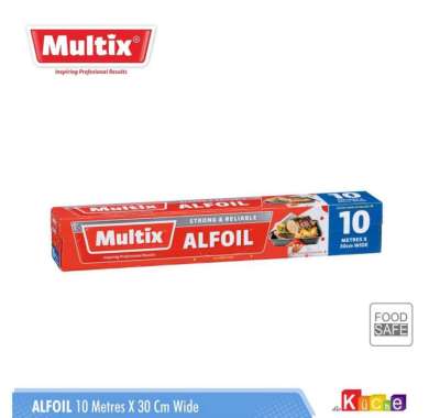 MULTIX ALFOIL 10 M x 30 CM ALUMUNIUM FOIL
