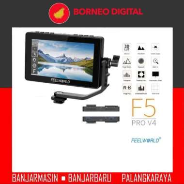 Feelworld F5 Pro V4 monitor 6 inch Screen black
