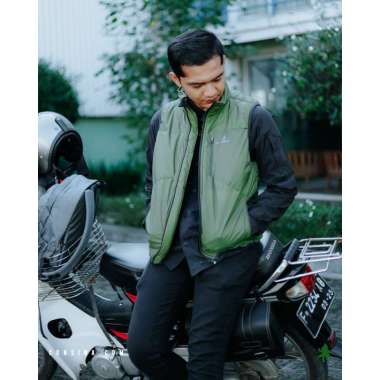 Consina Topical Rompi Vest Urban Outdoor Hiking Riding | Premium Nylon Parasut Ukuran S Abu Muda