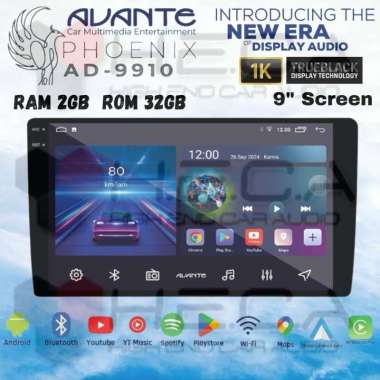 Avante Phoenix AD-9910 1K Android 9" 2/32 GB Head Unit Tape Mobil 9 Inch