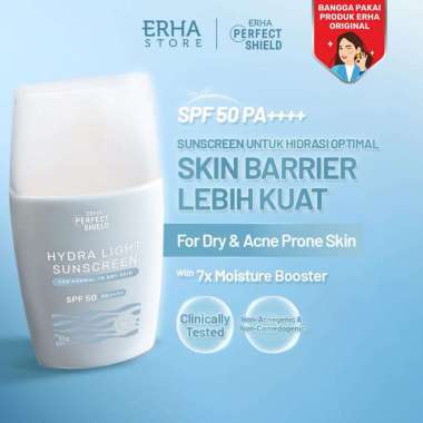 ERHA Perfect Shield Hydra Light Sunscreen SPF50/PA++++ - Sunscreen Kulit Kering