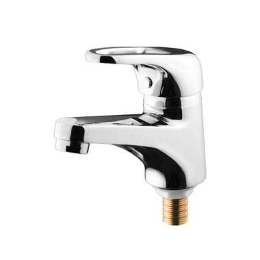 VONE Kran Wastafel Cuci Tangan Up Down Engkol Besar Panas Dingin Chrome 1211A-Y2-05 Dingin