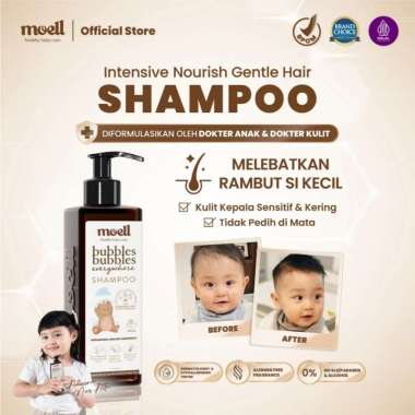 Moell Physical Sunscreen Anak dan Bayi SPF 50 PA ++++ 30 ml Water Resistant Anti UV Shield Baby SunB