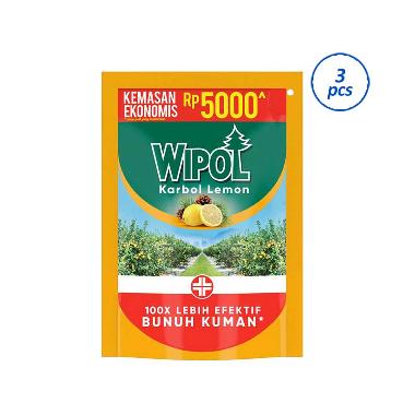Promo Harga Wipol Karbol Wangi Lemon 240 ml - Blibli