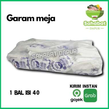 Garam Meja 1 Bal isi 40pcs - Sahabatdapur