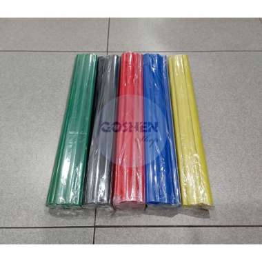 Slide Binder Jilid / Jepit Kliping Tozhca F4 / Folio Warna Isi 10 Kuning