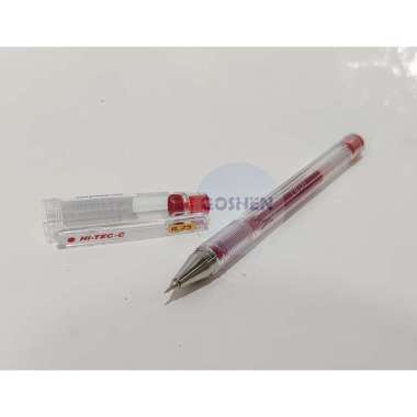 pulpen pilot Hi-Tech / Hi-Tec C 0.3mm Merah
