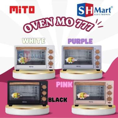 NEW COLOUR OVEN MITO HIT MO777 MO 777 WOOD SERIES KAPASITAS 22 LITER GARANSI RESMI (MEDAN) BLACK