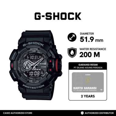 Casio G Shock GA-400-1BDR Jam Tangan Pria -