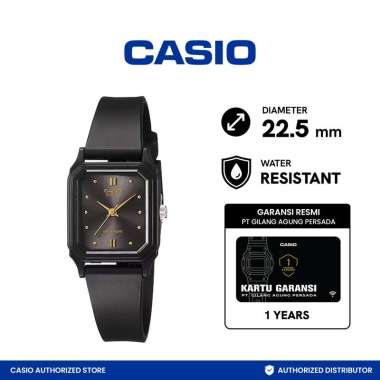 Casio Ladies Sporty LQ-142E-1ADF Hitam Jam Tangan Wanita Black -