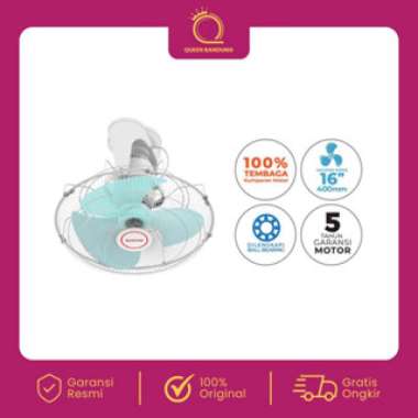Maspion Orbit Fan MOF 401P 16 Inch / Kipas Angin Plafon Gantung 16"