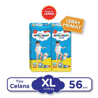 Promo Harga Genki Moko Moko Pants XL26+2 28 pcs - Blibli