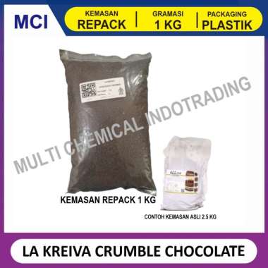 REPACK - CHOCOLATE LA KREIVA CRUMBLE FINE TOPPING 1 KG