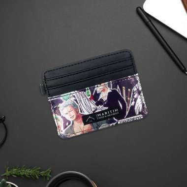 Dompet Kartu Dompet Pria dan Wanita Simple Maritim Bag - Anime & Karakter Zoro