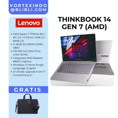 Promo Lenovo Thinkbook 13s G4 Iap Core I5-1240p 16gb 512gb 13.3