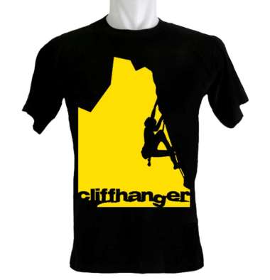Kaoskaoscorp Baju Kaos Distro Cliffhanger XXXL