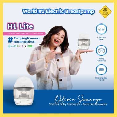 Spectra H1 Wearable Handsfree Breastpump Pompa Asi H1 Premium