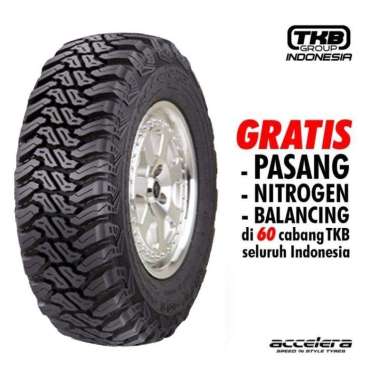 Ban Mobil Accelera MT01 275/55 R20 [Gratis Pasang Balancing Dan Nitrogen] Black
