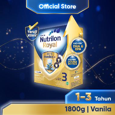 Nutrilon Royal 3 Vanila Susu Pertumbuhan 1800 g