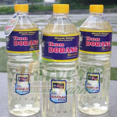Minyak goreng kelapa (Coconut oil) spesial Cap ikan dorang - 1 liter
