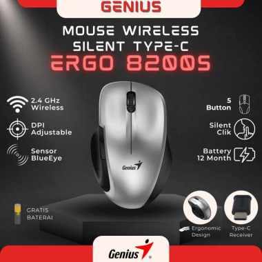MOUSE GENIUS ERGO NX8200S TYPE C