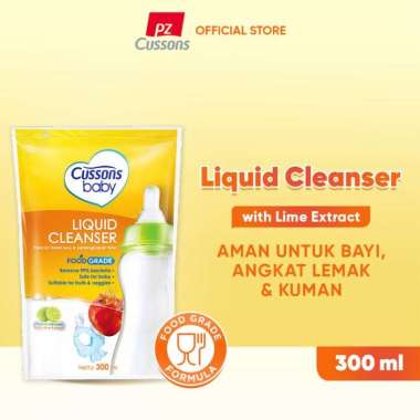 Cussons Baby Liquid Cleanser - Pembersih Botol Bayi 300ml + 100ml - Lavie Baby House