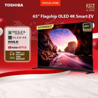 [FREE ONGKIR JABODETABEK] [FREE BRACKET] Toshiba TV 65" OLED 120Hz 4K UHD Smart TV - Dolby Vision IQ