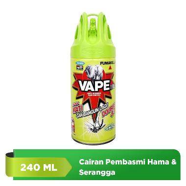 Fumakilla Vape Aerosol Anti Nyamuk dan Kecoa - Fruity Fresh [240 mL]