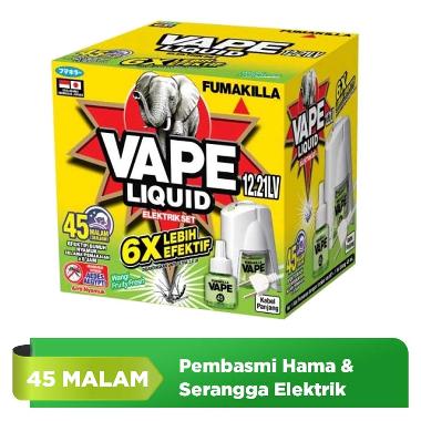 Vape Liquid Elektrik CLD Set 6x Lebih Efektif Fruity Fresh 45 Hari