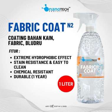FABRIC COAT 1L - nanoTECH PROTECTION - FABRIC COATING - COATING BAHAN KAIN FABRIC BLUDRU SUEDE KANVA
