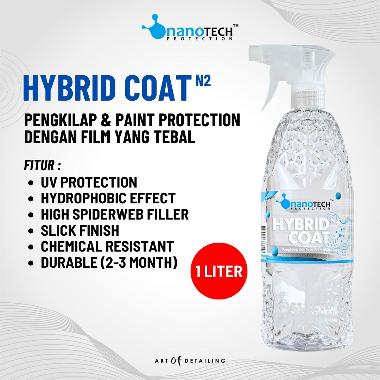 HYBRID COAT 1L - nanoTECH PROTECTION - COATING MAINTENANCE - PERAWATAN NANO CERAMIC COATING - INSTAN