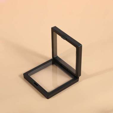 OEM ONE-K171 Kotak Display Kotak Penyimpanan Perhiasan Dengan Plastik Transparan Anti Debu / Alat Pe