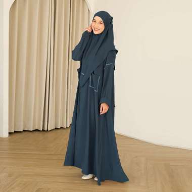 Lozy Hijab - Sahla Abaya Set (Gamis Umroh Haji Abaya Set Kerudung) Moonlight