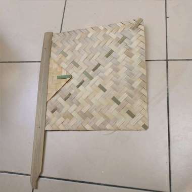 Kipas Sate / Kipas Bambu Anyaman / Kipas Bakaran