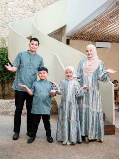 DRUPALA FAMILY SET GAMIS KOKO SET KEMBAR COUPLE KELUARGA KOKO-ANAK-XS NUDE