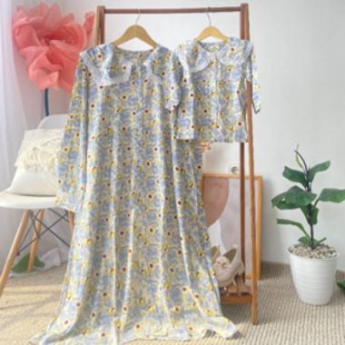 HANNAH TUNIK 2 COUPLE MOM AND KIDS BAJU KEMBAR MAMA ANAK PEREMPUAN BAHAN PREMIUM SARIMBIT GIRL XXL H