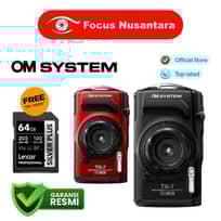 FOCUS NUSANTARA - OM SYSTEM Tough TG-7 Tough 7 TG7 Kamera Waterproof /Underwater - GARANSI RESMI