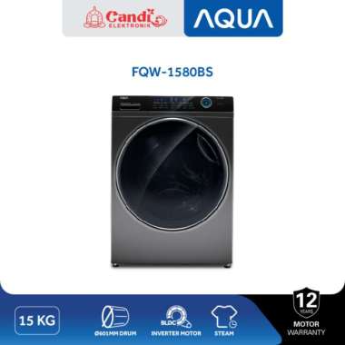 AQUA Mesin Cuci Front Loading 15 KG inverter FQW-1580BS