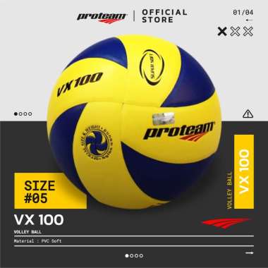 Proteam Bola Voli VX-100 Blue-Yellow