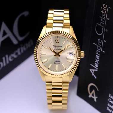 Jam Tangan Wanita Alexander Christie Original/Jam Tangan Alexandre Christie/Jam Alexandre Christie W