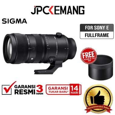 JPC KEMANG Sigma 70-200mm f2.8 DG DN OS Sports for Sony E Mount Fullframe Lens Sigma 70-200 mm f/2.8